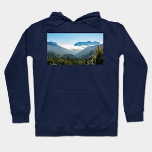 Sauris Valley Viewed from Monte Morgenleit Slopes Hoodie